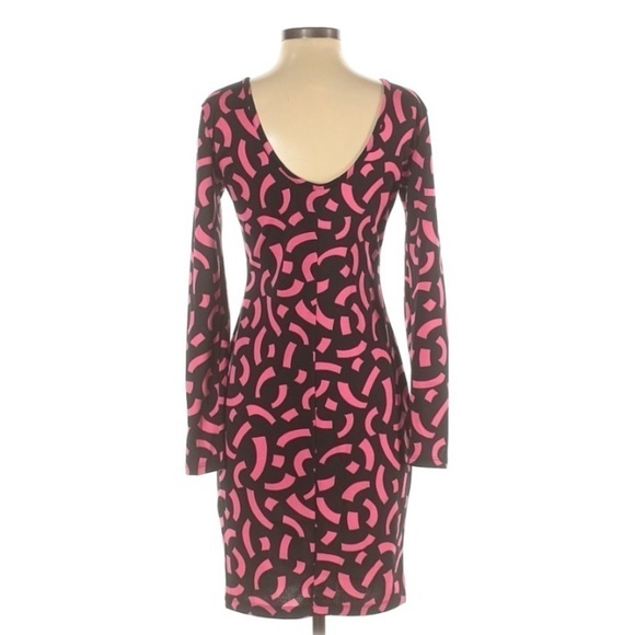 H&M Retro Long Sleeve Dress | SIZE S - Picture 2 of 3